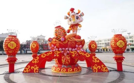 乌海市海南区花灯盛会即将绽放 光影交织的春节梦想