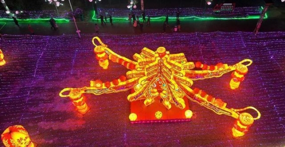 欢庆元宵节，灯火辉煌民俗悠扬