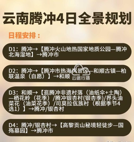 腾冲四日游深度攻略：人均2k+畅游火山温泉与古镇秘境，超值体验不容错过