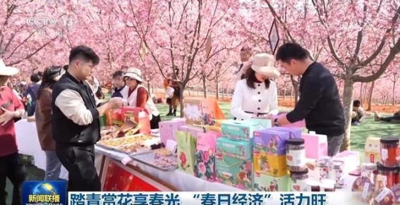 春光照耀，踏青赏花助推春日经济新活力