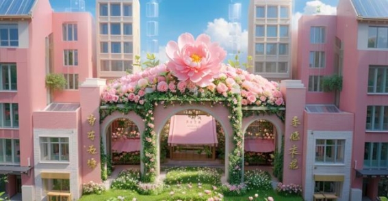 邳州春日魔法：每一处建筑都在盛开
