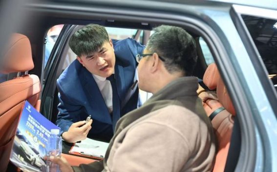 2025齐鲁春季车展：展台人气火爆，销售团队忙碌不断