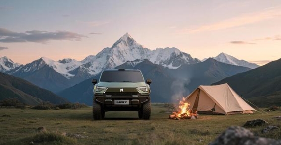 猛士M817预售开启，华为智能加持！这款硬派新能源SUV值得买吗？