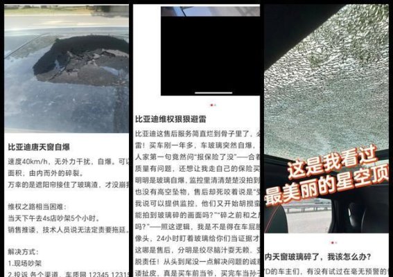 比亚迪天窗自爆事件：一场关于质量与维权的博弈