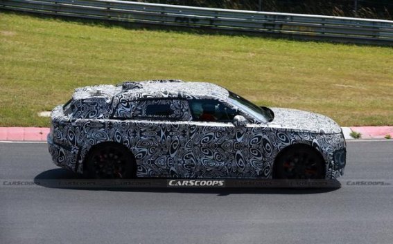 路虎星脉纯电动版谍照曝光：电动化与豪华并存的新选择