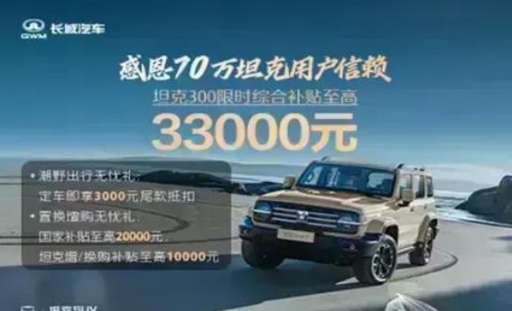 坦克300购车权益详解与品牌实力全景解析