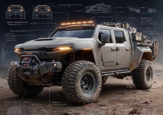 未来战术皮卡的设计蓝图揭秘
