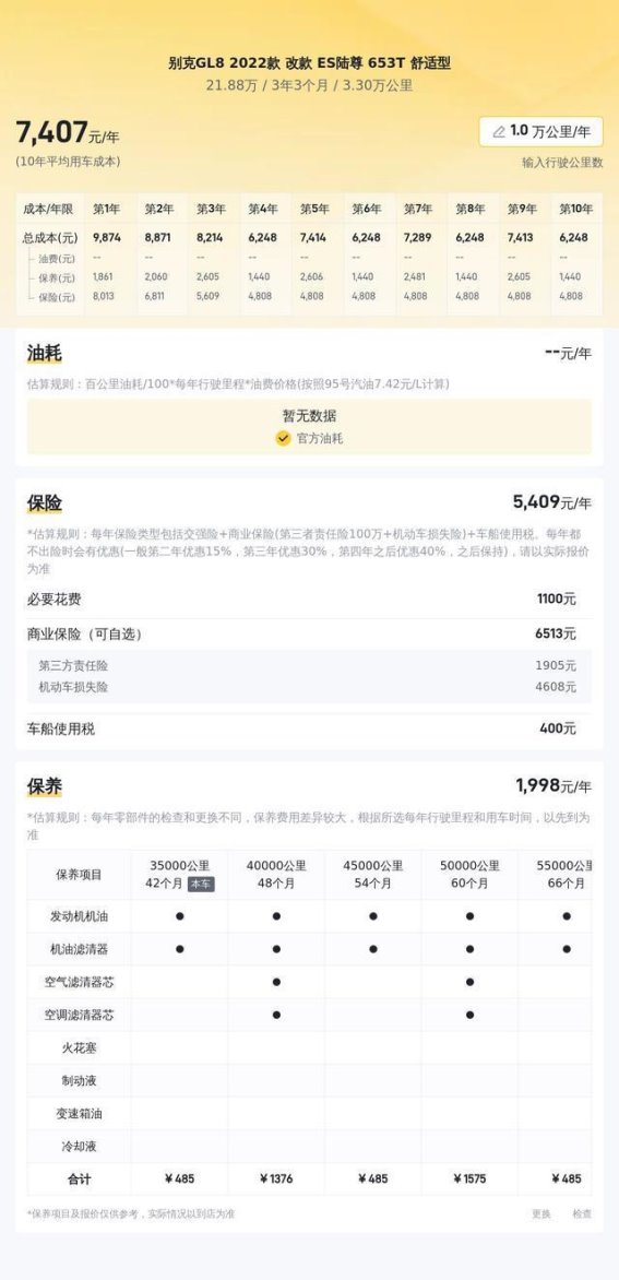 别克GL8 2022款：豪华商务MPV，21.88万元的卓越选择