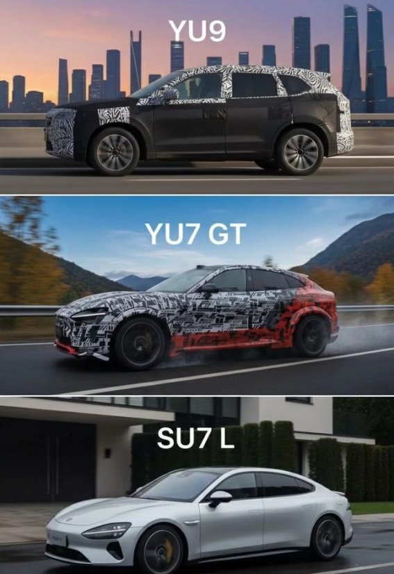 小米汽车新专利曝光，三款新车即将亮相，雷军这次真的动真格了