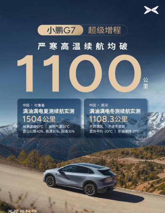 小鹏G7超级增程体验，极限续航让出行更安心